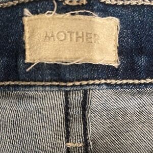 MOTHER Hustler Roller Sneak in Heirloom Wash - Size 27 SHORT